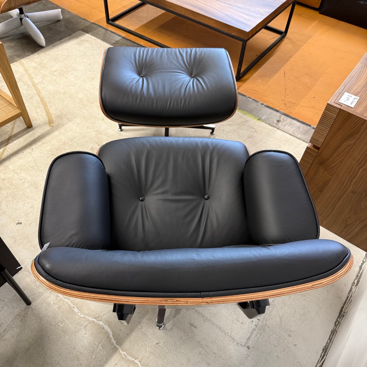The NORENA Chair + Ottoman