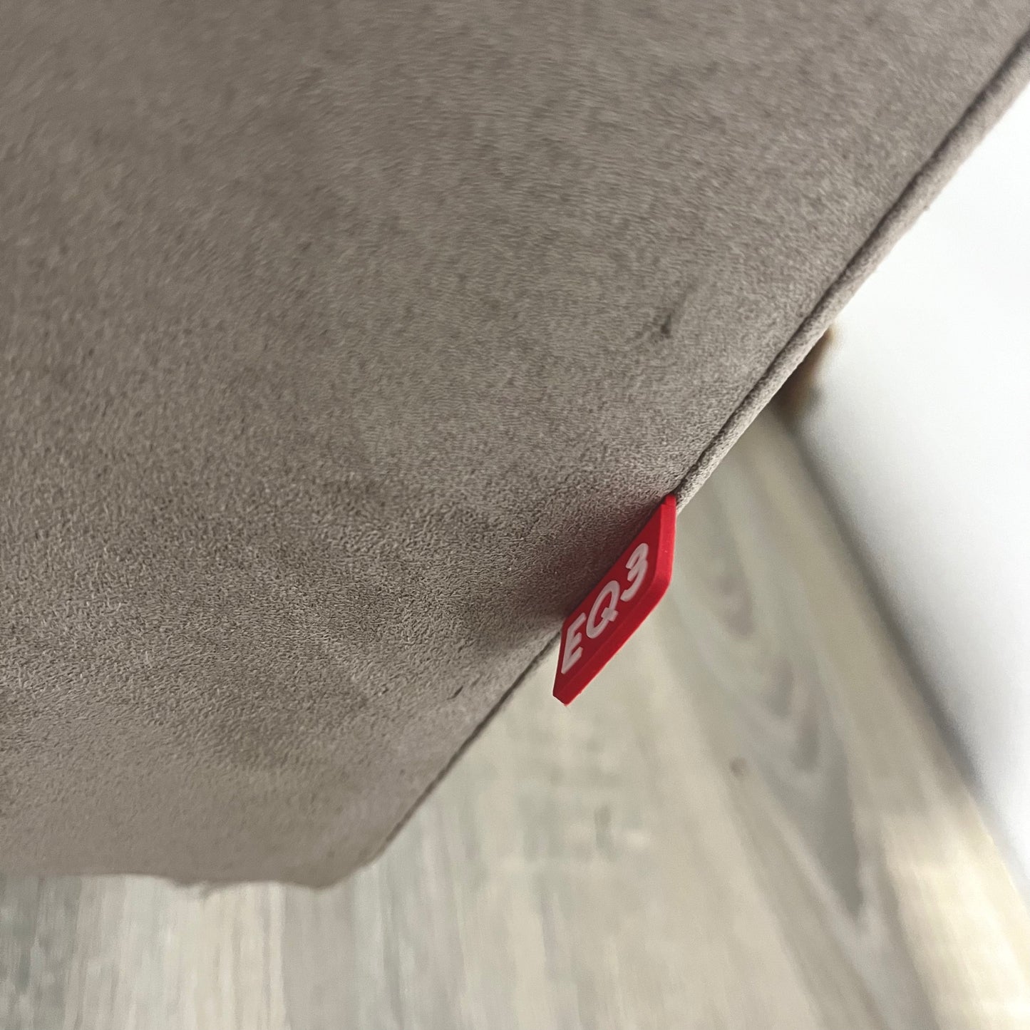 EQ3 Suede-Like Loveseat
