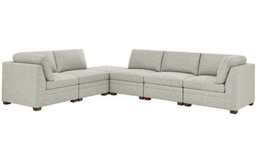 The Light Grey Tisdale - 5 Piece