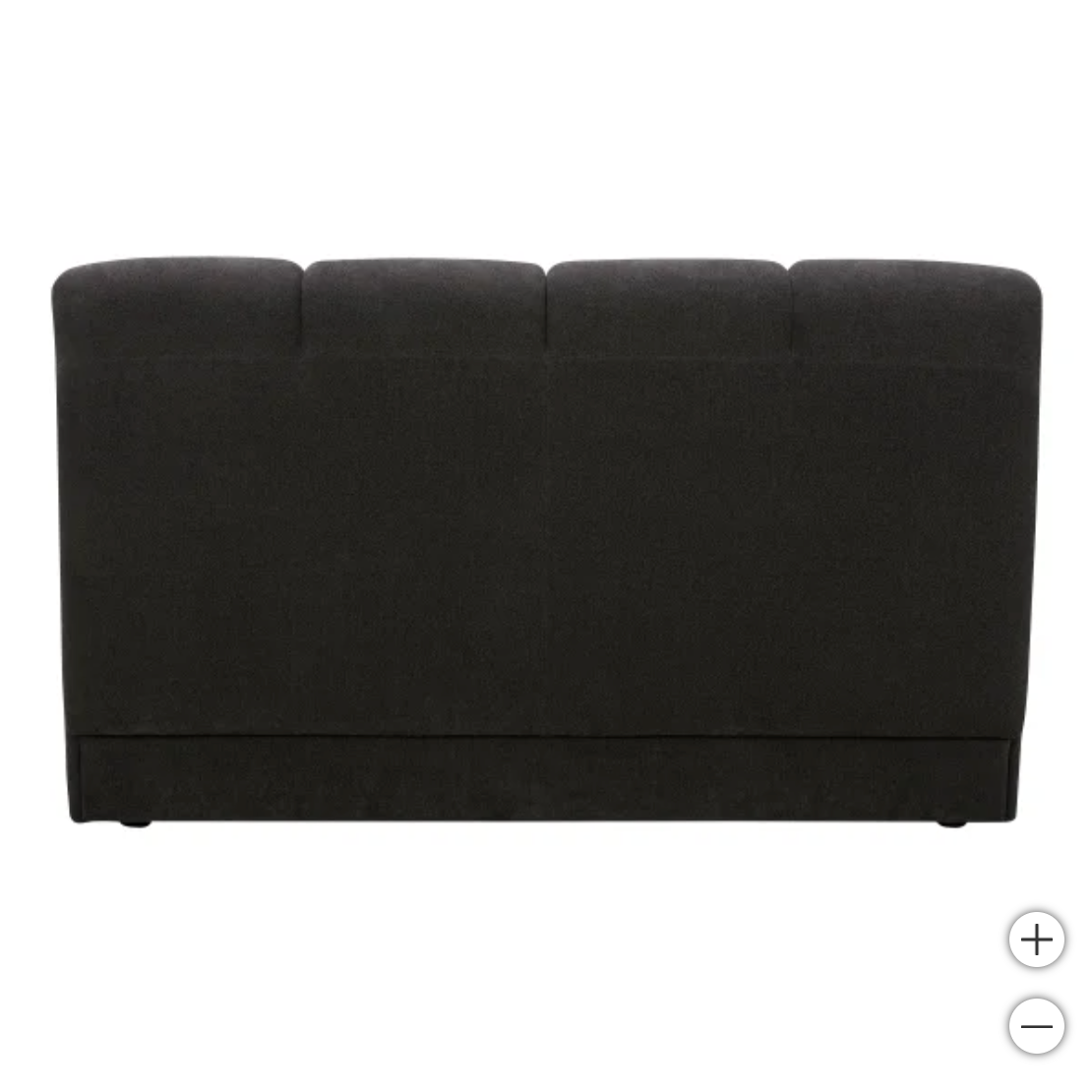 The Dark Grey Zane King Bed Frame