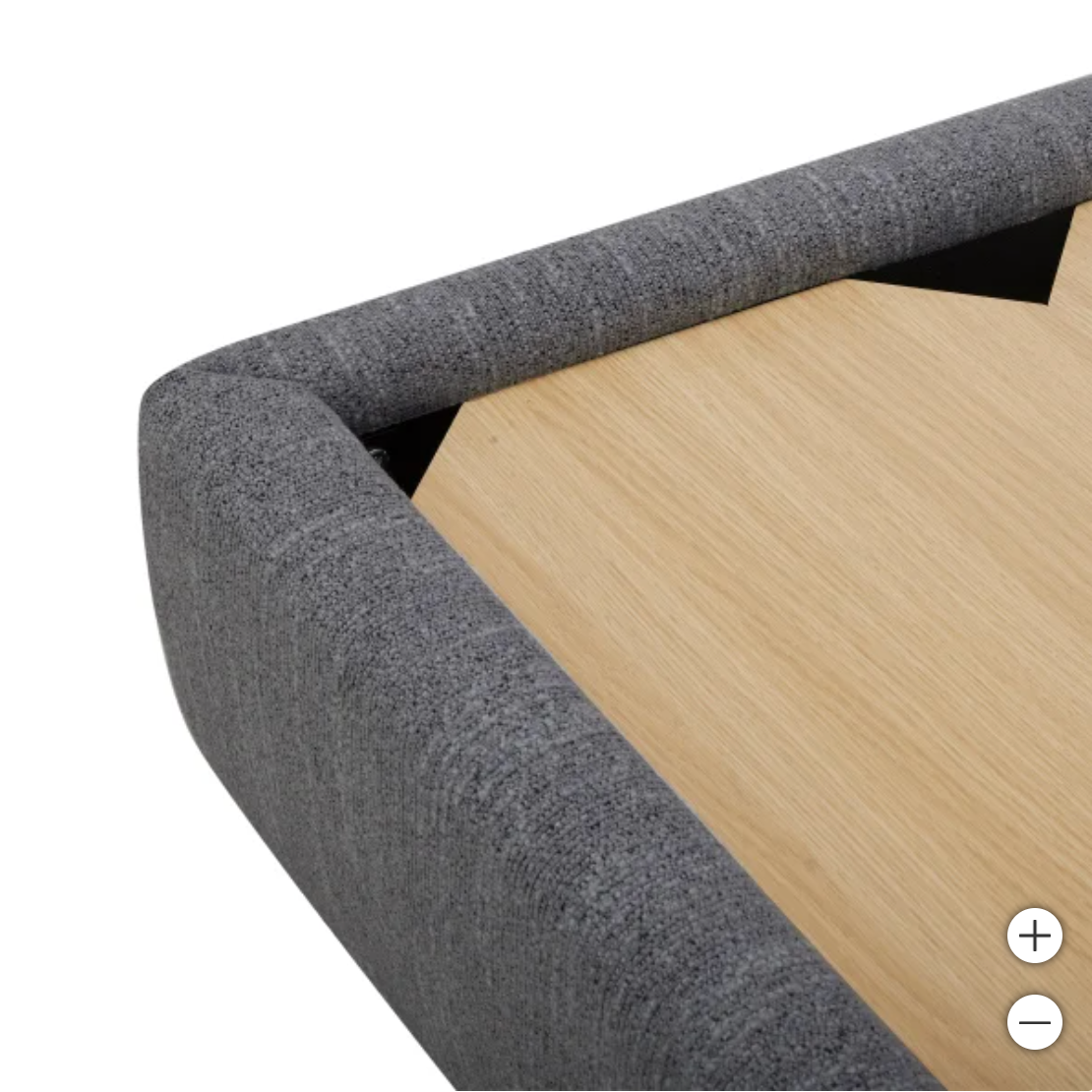 The Curved Queen Bed Frame