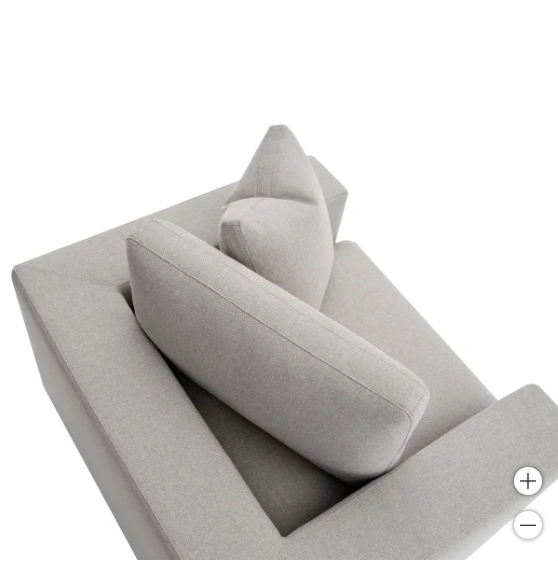 The Light Grey Urban Lounge Chair