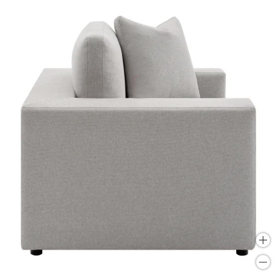 The Light Grey Urban Lounge Chair
