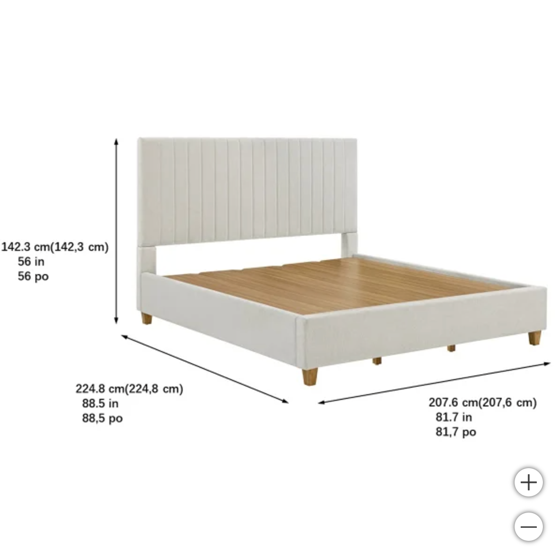 The Neat King Bed Frame