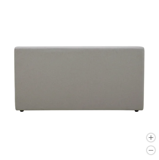 The Grey Flow Queen Bed Frame
