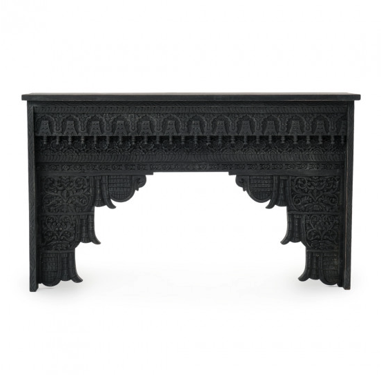 The Black INDIRA Console Table