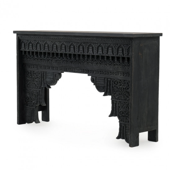 The Black INDIRA Console Table
