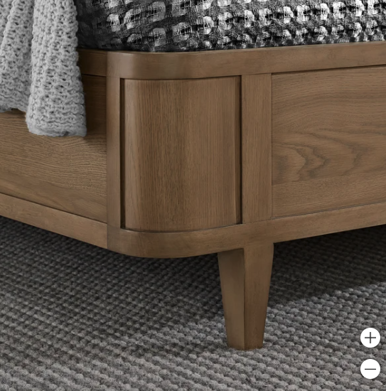 The Margot James King Bed Frame
