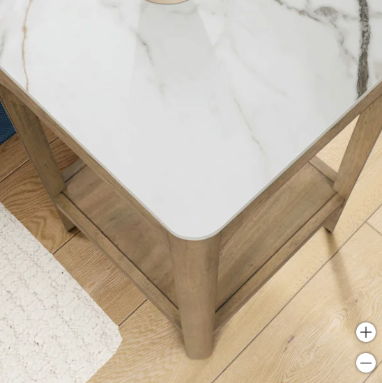 Mindi Stone Top End Table