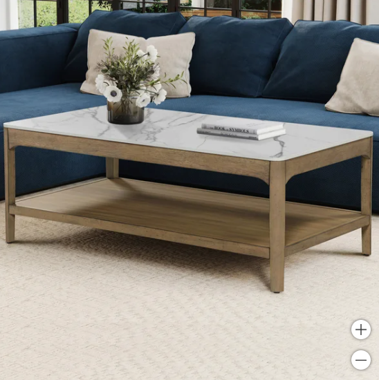 Mindi Stone Top Coffee Table