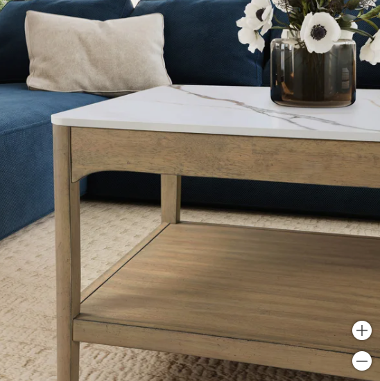 Mindi Stone Top Coffee Table