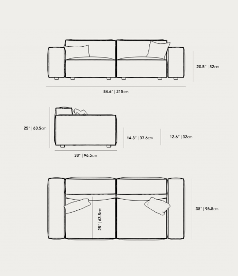 The Porter Sofa - Alesund