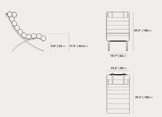 Jericho Lounge Chair - Trento Jet Black