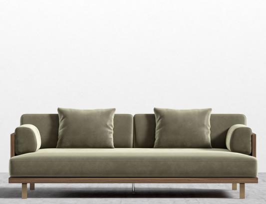 The Maria Sofa - Olive Green