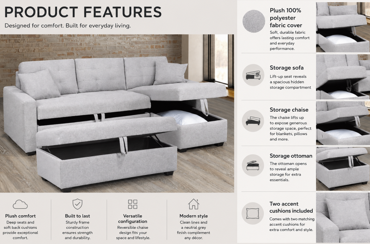 The Alex Sofa bed