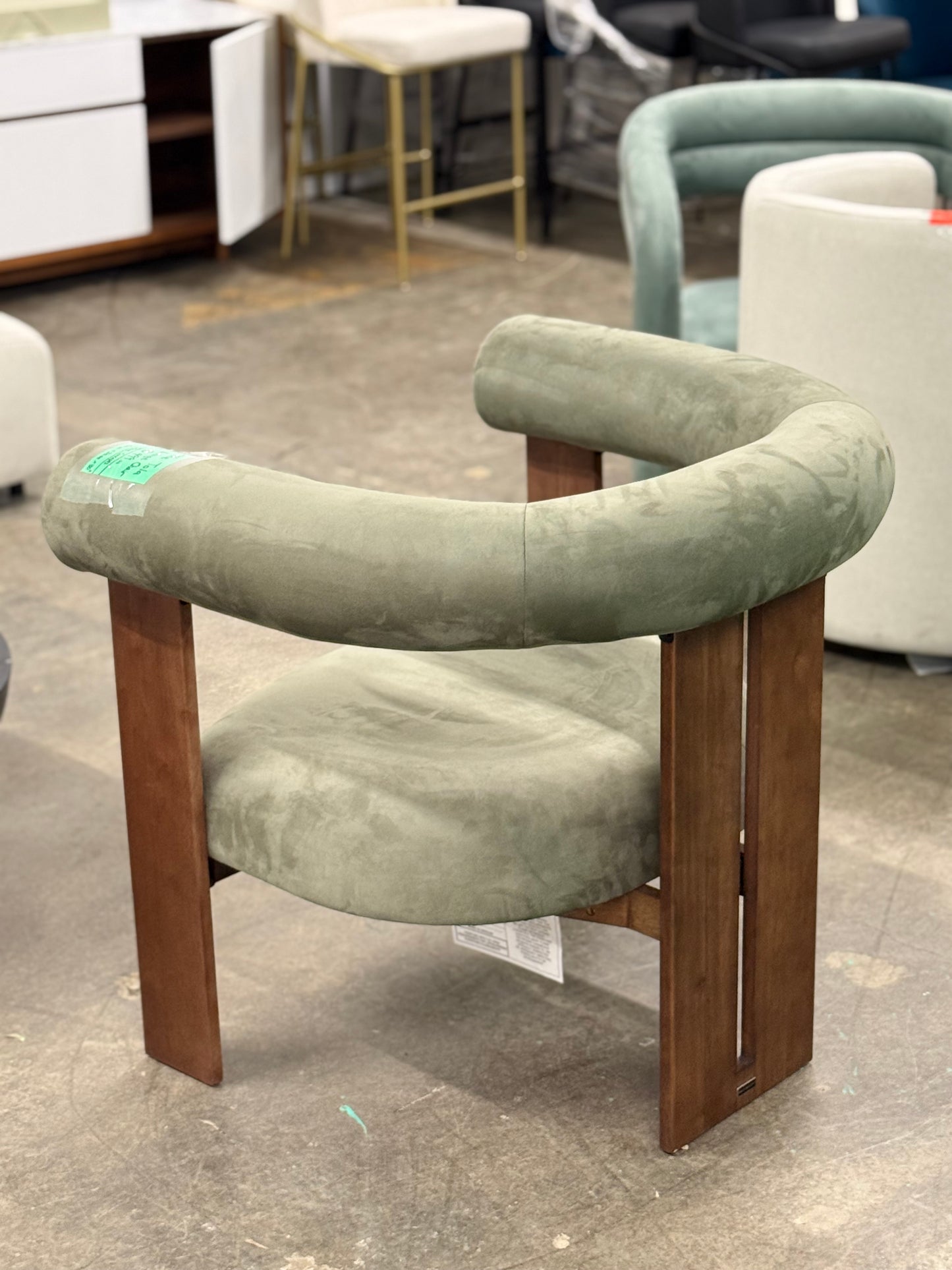 The Tola Lounge Chair - Sage