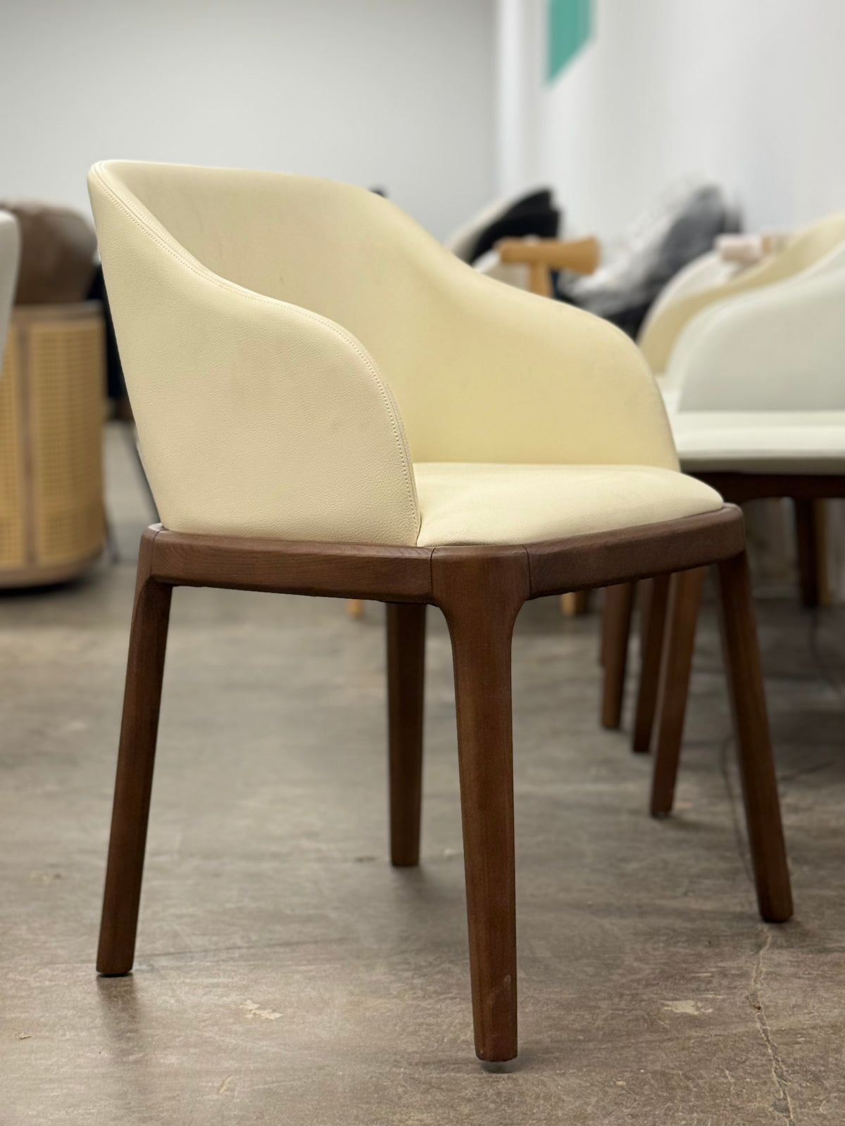The Aubrey Armchair - Monaco Cream
