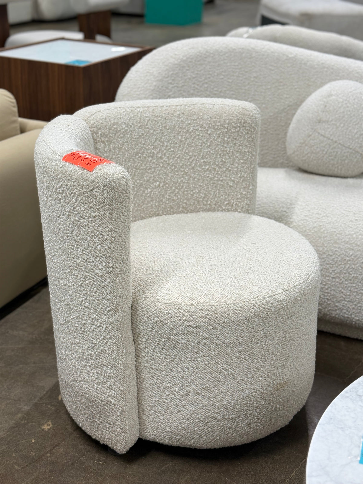 The Nova Lounge Chair - Pearl