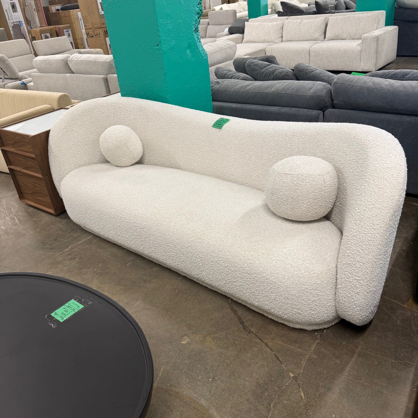 The Diane Sofa - Pearl