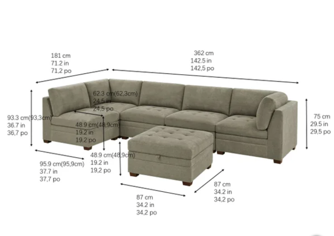 The Grey 5-Piece Tisdale