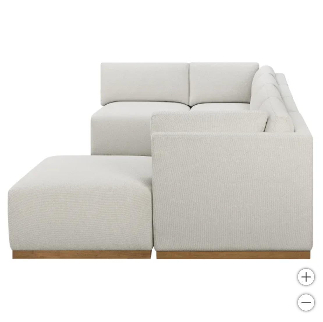 The Beige Murphy Sectional