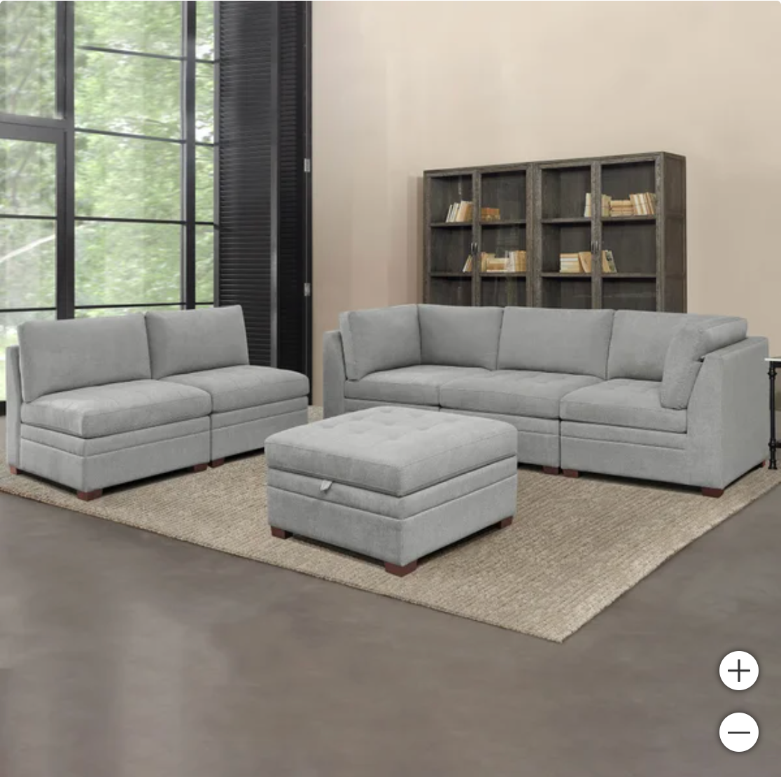 The Light Grey 5-Piece Tisdale
