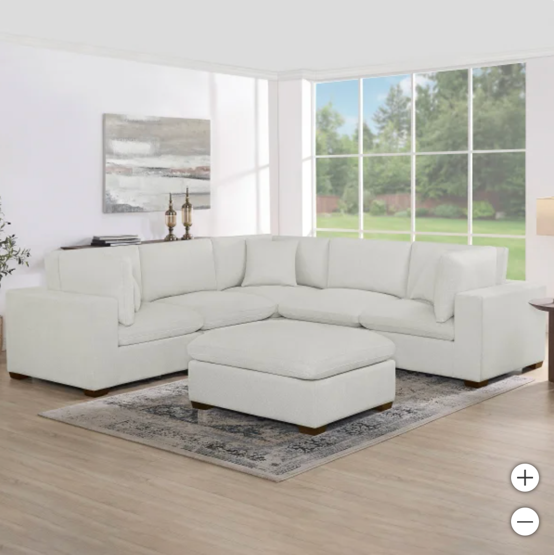 The Beige Boucle 6-Piece Lowell