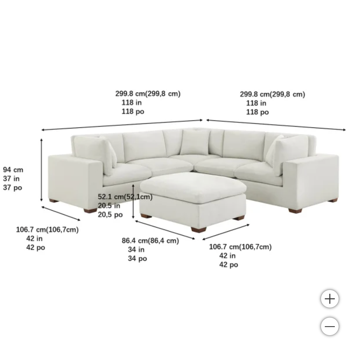 The Grey 6-Piece Lowell