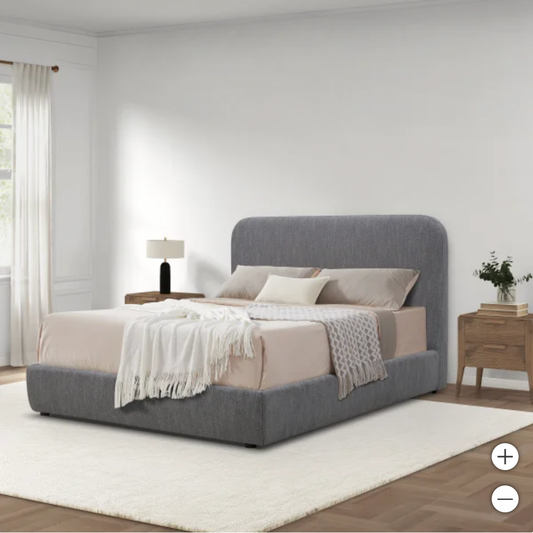 The Curved Queen Bed Frame