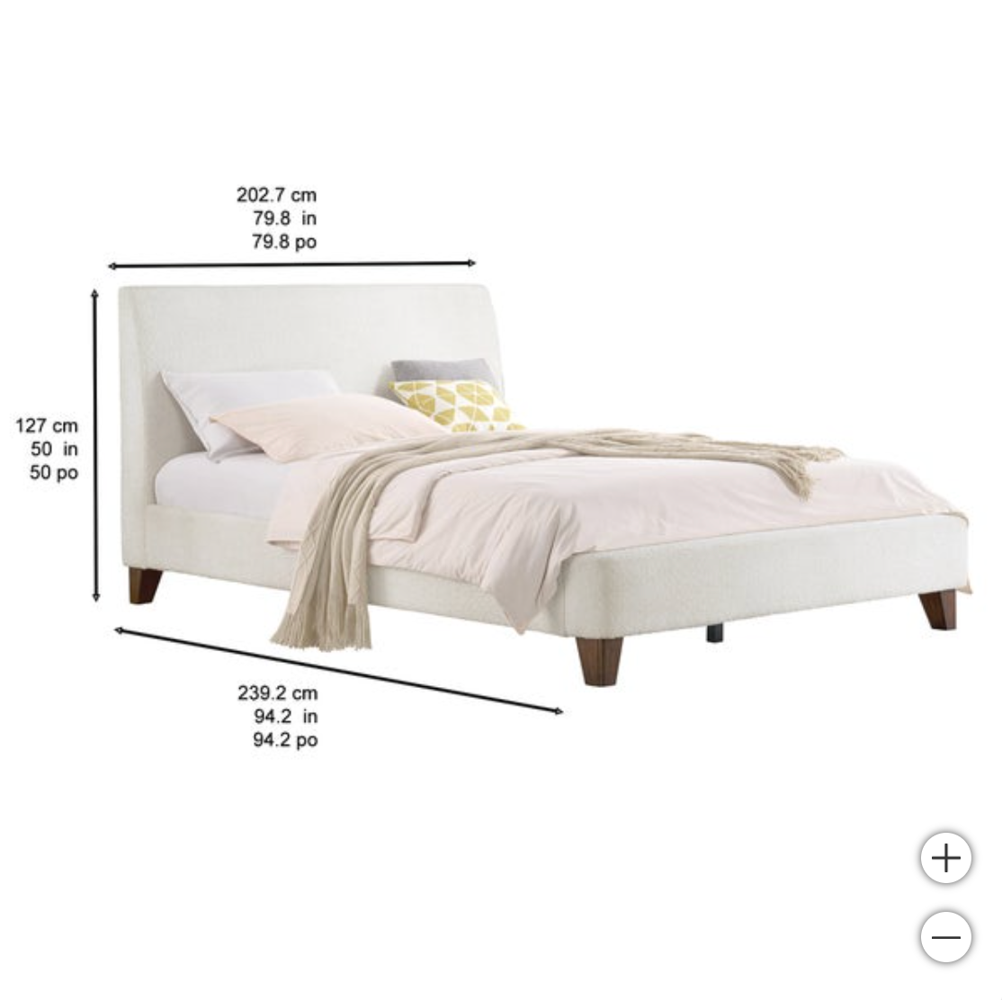 The Harper Ridge King Bed Frame