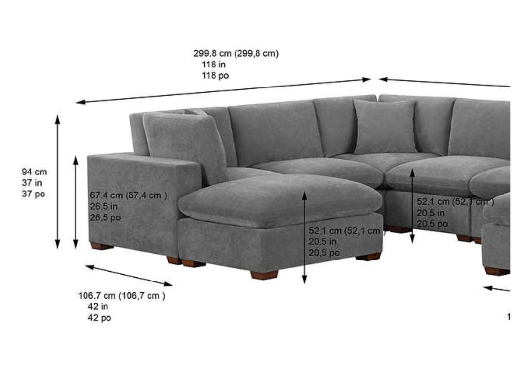 The Beige 8-Piece Lowell