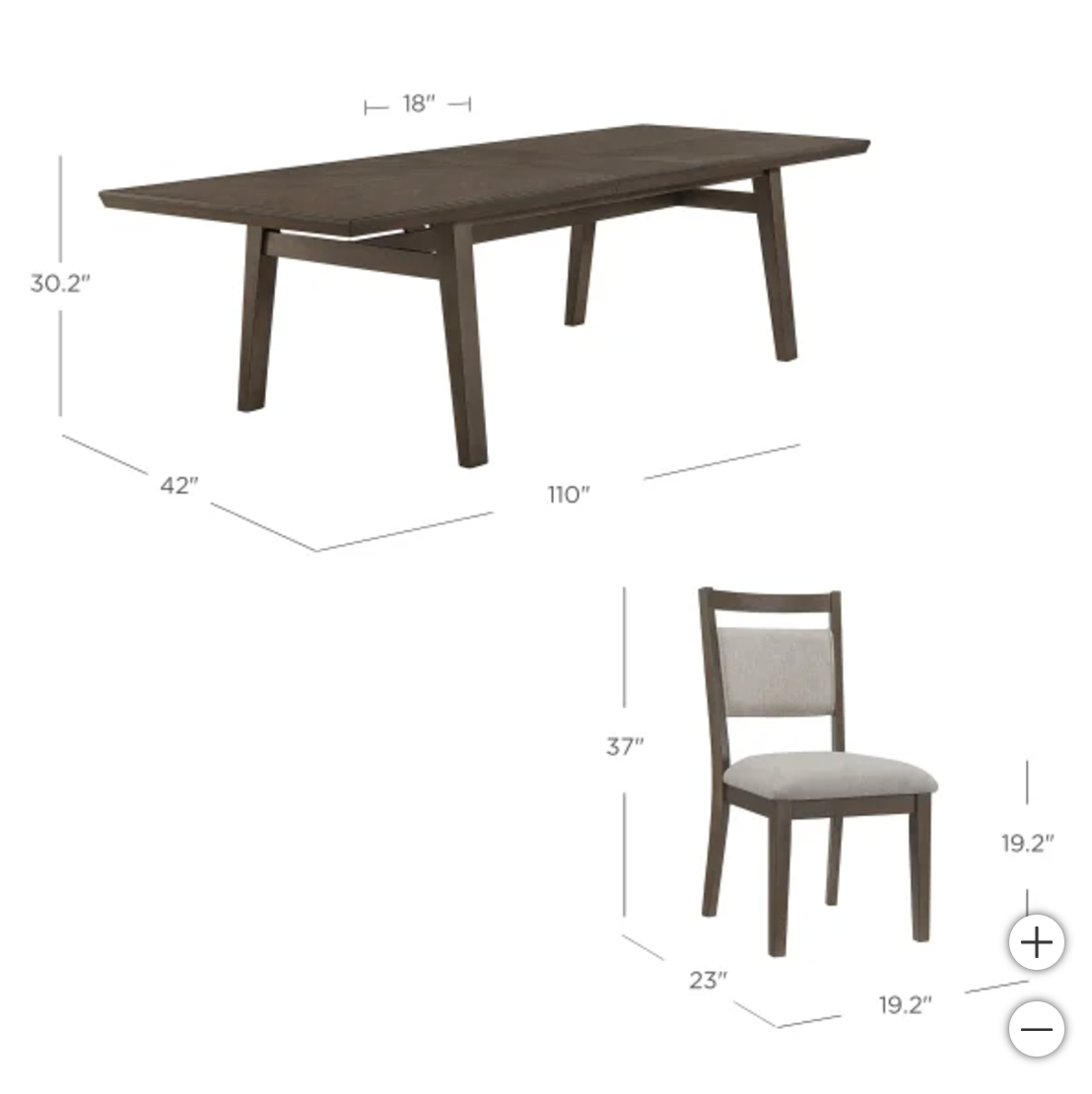 The Annacortes 9-Piece Dining Set