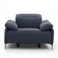 The Blue Wakely Reclining Chair