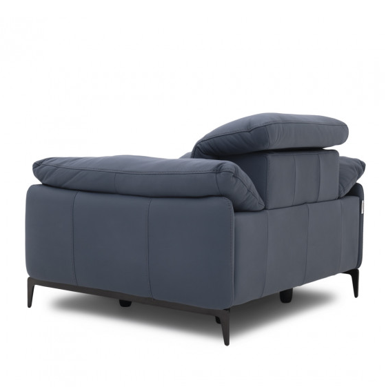 The Blue Wakely Reclining Chair