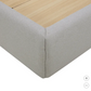 The Grey Flow Queen Bed Frame
