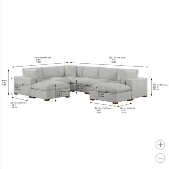 The Grey 8-Piece Lowell