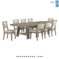 The Greige 9-piece Dining Set