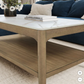 Mindi Stone Top Coffee Table