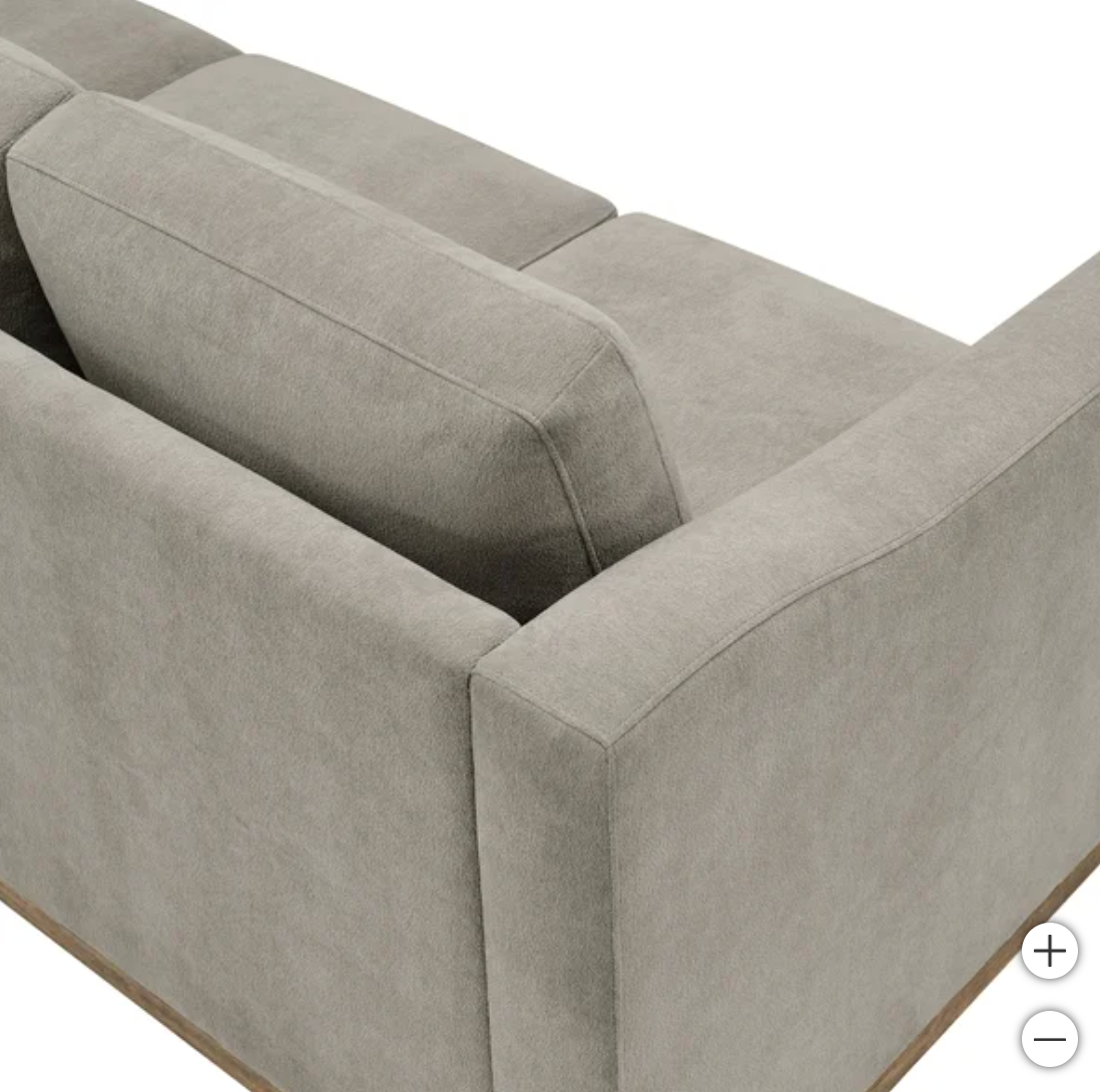 The Taupe Murphy Sofa