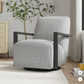 The Black Sierra Swivel Chair