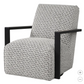 The Black Sierra Swivel Chair