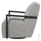 The Black Sierra Swivel Chair