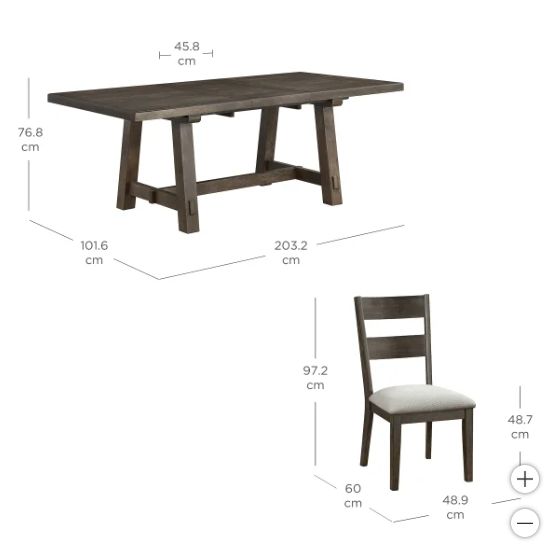 The Brinley 7-piece Dining Set