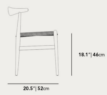 The Elbow Chair - Natural