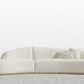 The Reya Curved Sectional - Pearl