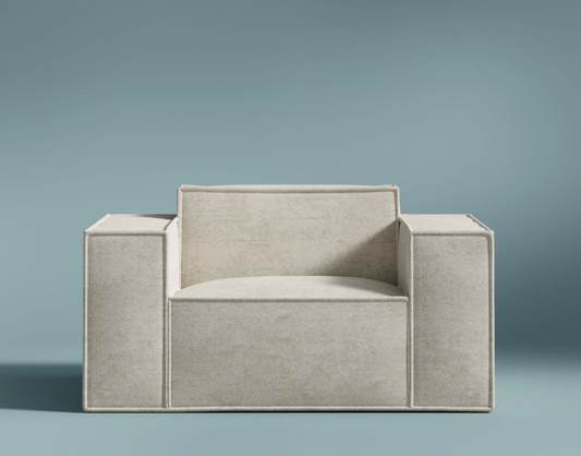 The M1 Armchair Lounger - Helium Cloud