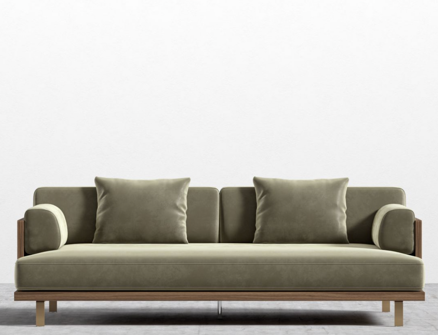 The Maria Sofa - Olive Green