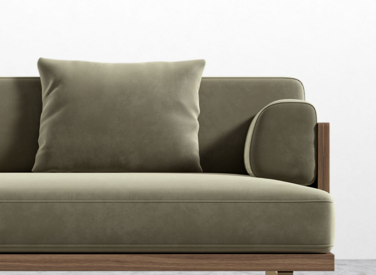 The Maria Sofa - Olive Green