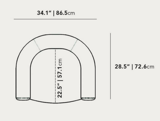 The Tola Lounge Chair - Sage