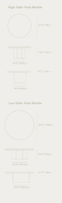 The Romulus Nesting Coffee Tables